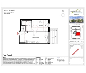 t2 à la vente -   56800  PLOERMEL, surface 40 m2 vente t2 - UBI478458470